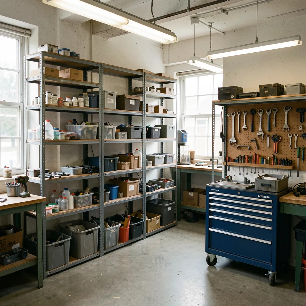 General purpose garage organization